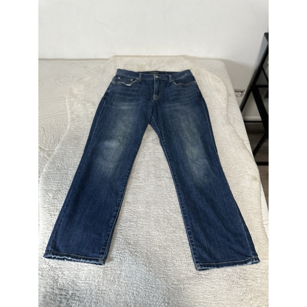 Lucky Brand 221 Straight Men's Blue Denim Jeans Size 33x30 Pants Stretch